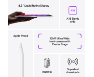 Apple iPad Mini 6gen 256GB 5G Pink - 681219 - zdjęcie 8